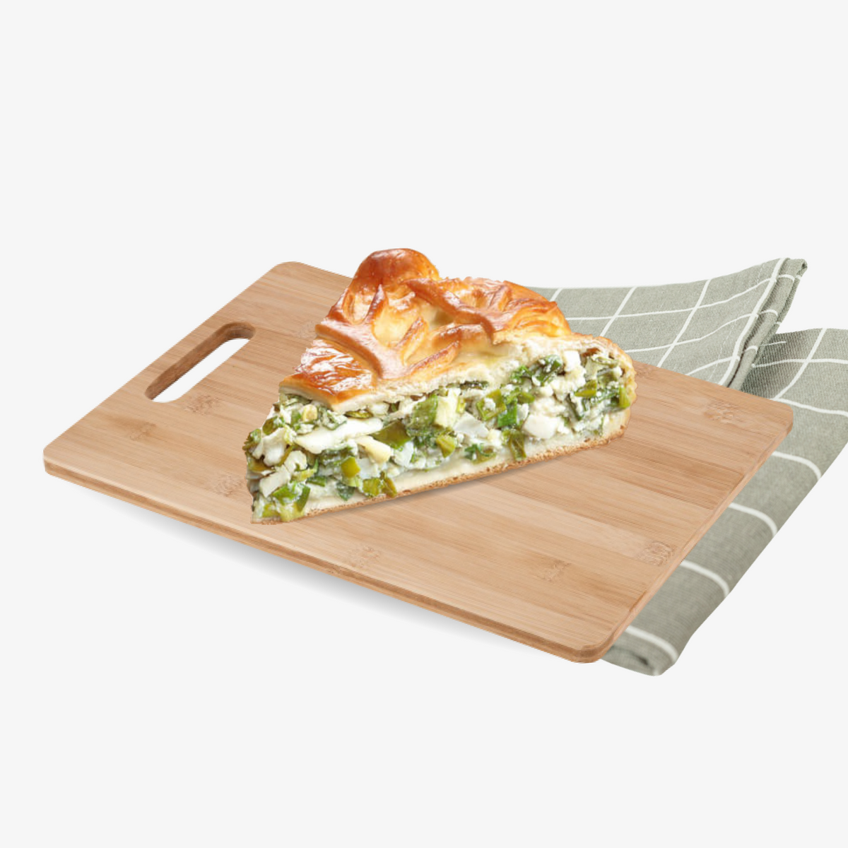 Pie with green onions and eggs / 2.20 Lbs