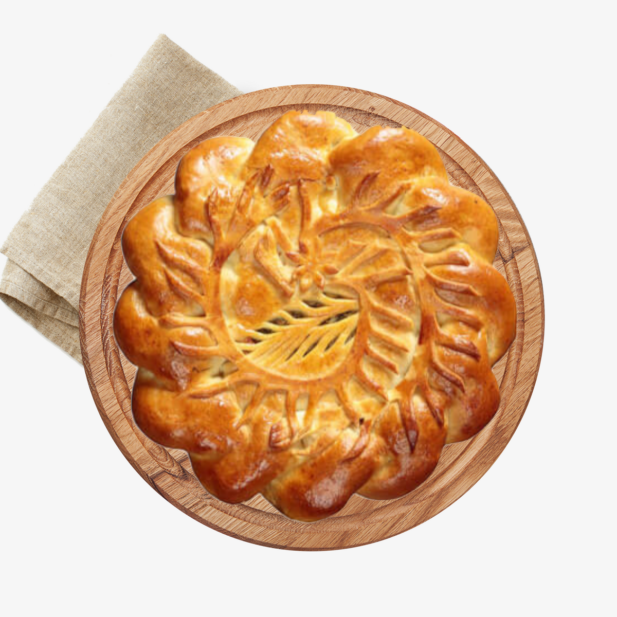 Potato and mushroom pie / 2.20 Lbs
